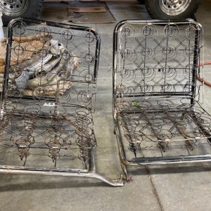Both Seat Frames Painted