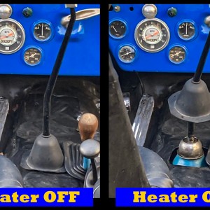 Jeep Heater OFF-ON